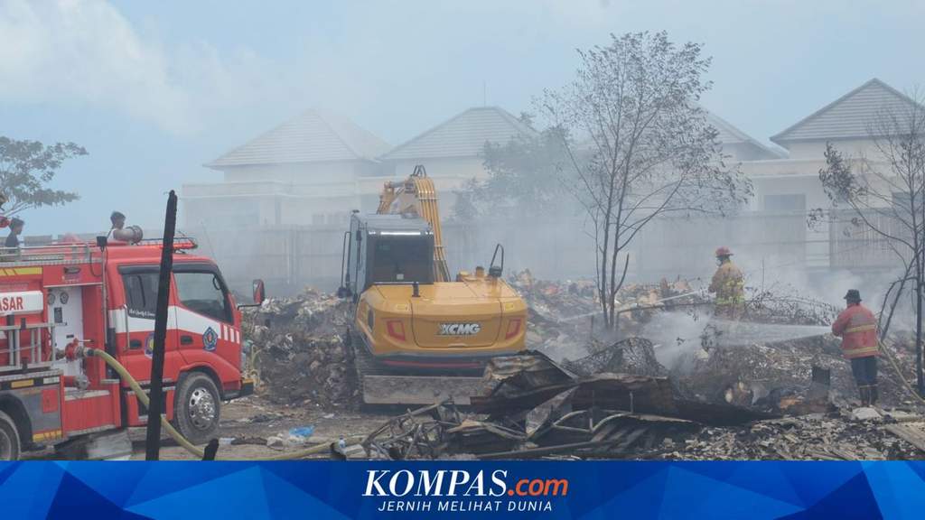 Pura Puseh Nusa Penida Bali Dilalap Si Jago Merah, Kerugian Ditaksir Ratusan Juta