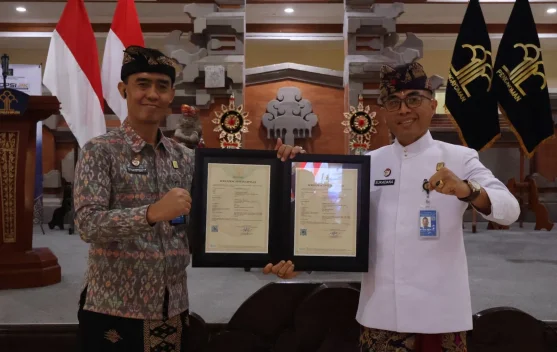 Dua Inovasi Kearsipan Kanwil Kemenkum Bali Resmi Kantongi Hak Cipta